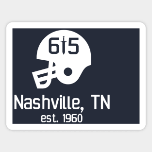 Nashville, TN Football Magnet